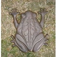 thumbnail image 2 of cast iron frog stepping stone stones home decor garden art wall, 2 of 3