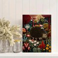 thumbnail image 2 of Hedgehog Forest Animal Canvas Print, Cute Decor for Living Room Bedroom Office Cafe Hotel Entryway Decor, 2 of 8