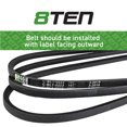 thumbnail image 3 of 8TEN Covered Deck V-Belt for Toro 05-48MS01 1594 48 inch 810-CBL2444T, 3 of 4