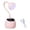 A001- Pink, variant on Nail Light Lamp, Nail Art Machine 12 Inch Uv Curing Light for Gel Polish Fast Dry Nail Tech Light White, 1 Pack
