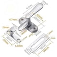 thumbnail image 2 of High and low pin lock Anti-theft door lock,Old-fashioned buckle lock, 2 of 5