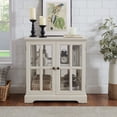 thumbnail image 2 of LED Curio Display Cabinet,Antique Display Cabinet with Adjustable Shelves,Retro Design Quality Showcase with Lattice Doors Elegant Bookcase and Storage Cabinet for Home Decor and Organization, 2 of 8