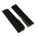 thumbnail image 1 of Rear Side Skirt Winglets, Strong Adhesion Scratch Proof 2 Pcs Rear Side Skirt Winglet Spoiler Elegant Bright Black Universal  For Replacement, 1 of 8