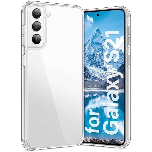 Funda Vakoo para Samsung Galaxy S21 5G de 6.2 pulgadas Anti-Amarillento