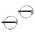 thumbnail image 2 of Racing Power R4097X Chrome Replacement 1/4 Flip-Over Pin (Package Of 2), 2 of 4