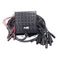 thumbnail image 1 of ProX XC-SB244XLR100 100 Ft. XLR Stage Recording Extension Box Snake 24 XLR-F Send Inputs 4 XLR-M Effects Return, 1 of 3