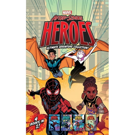 Marvel After-School Heroes Marvel After-School Heroes Ultimate Adventure Collection!: Miles Morales Untangles a Web; Ghost-Spider's Unbreakable Mis, (Hardcover)