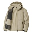 thumbnail image 2 of Dpytoraw Male Autumn And Winter Solid Color Soft Jacket Jacket, 2 of 5