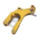 thumbnail image 1 of Greeniant Accesorio adaptador de asiento de convertidor de freno de repuesto de actualización de modificación de acero de montaje de disco de bicicleta Ciclismo Oro Greeniant OD023363-04, 1 of 6