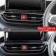 thumbnail image 5 of Carbon Fiber Car Interior Dashboard Center Console Air Vent A/C Outlet Frame Cover Trim for Raize/ 2, 5 of 5