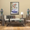 thumbnail image 2 of IDEA4WALL Framed Canvas Wall Art for Living Room, Bedroom Blue and White Porcelain Canvas Prints for Modern Home Decoration Ready to Hang, 2 of 4