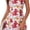 Floral White Red, variant on Carlikeit Women's 2026 Summer Floral Sleeveless Mini Dress Boat Neck A-Line Cocktail Party Dress with Pockets Casual Wedding Guest Dress