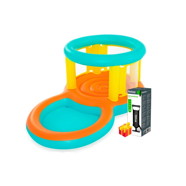 Piscina Bestway con Brincolin Inflable+Bomba de Aire Bestway