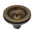 thumbnail image 2 of Rohl 735EB All Brass Strainer Basket Without Pop-Upin English Bronze, 2 of 2