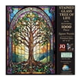 thumbnail image 3 of SUNSOUT INC - Stained Glass Tree of Life - 1000 pc Jigsaw Puzzle by Artist: JQ Licensing - Finished Size 20" x 27" - MPN# 71816, 3 of 5