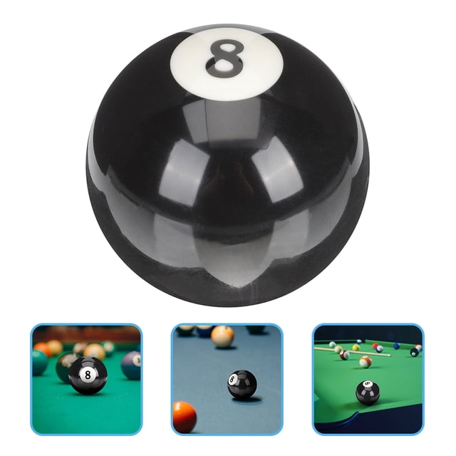 Minkissy Pool Balls 3Pcs Wear-Resistant Resin Billiard Ball for Professional Players