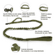 thumbnail image 5 of Collar Y Cuerda Para Perros talla MEDIANA Lab.G, Verde militar, 5 of 5