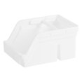 thumbnail image 1 of Caja de almacenamiento de cosméticos con asa, contenedor multifuncional para maquillaje, grande trapezoidal, 1 of 9