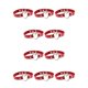 thumbnail image 1 of Jumpingount Collar colorido multicolor dulce regalo Punk collares mujeres accesorio cuero gargantillas niña suministros corazón gargantilla rojo Rojo 10piezas, 1 of 3