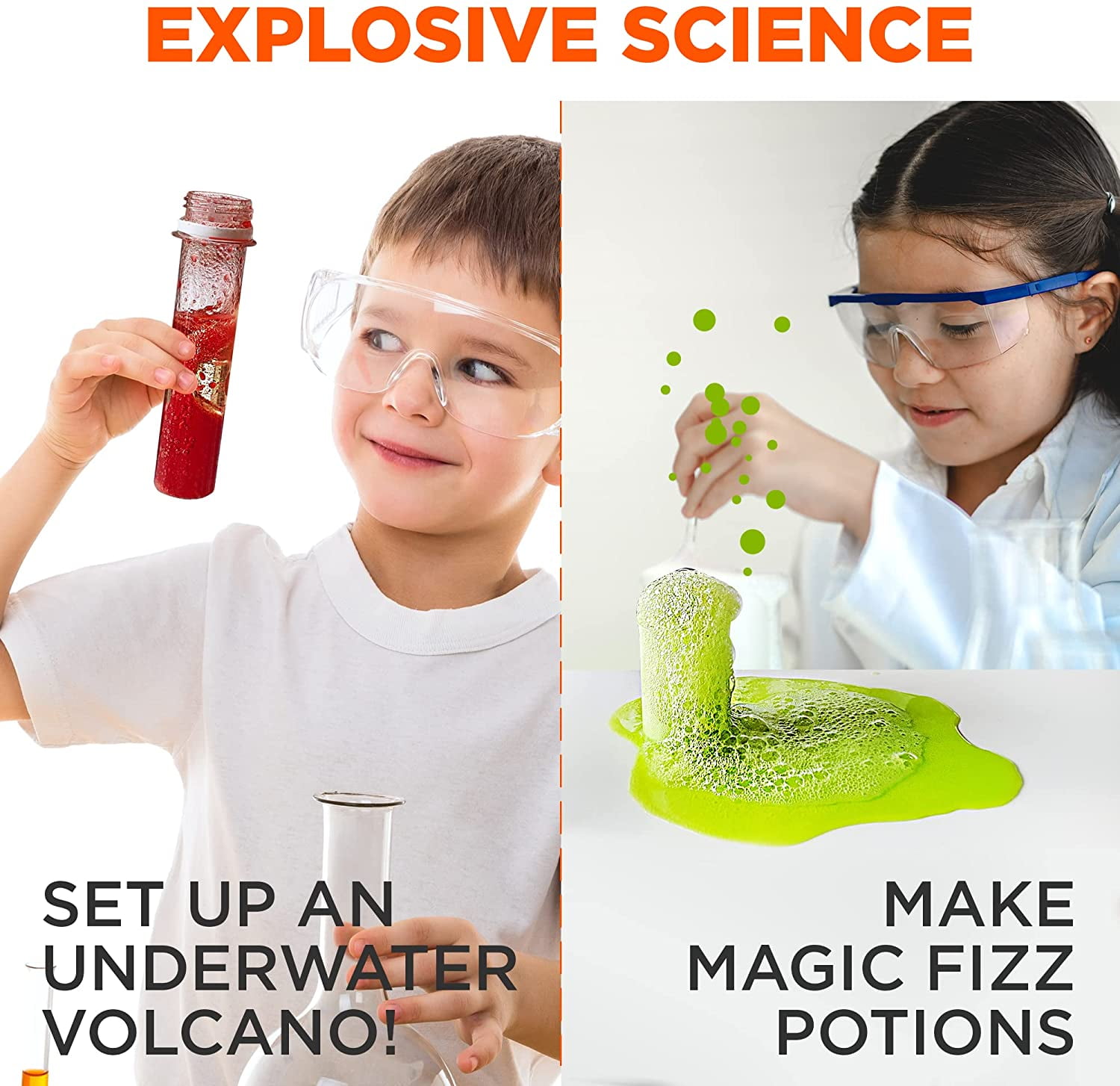 Age 6-12 Years Einstein Box Science Experiment Kit-Chemistry Kit Toys for Kids- 