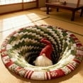 thumbnail image 6 of DAMAI Christmas Santa 3D Rug – Christmas Optical Illusion Rugs, Santa Claus Quilted Round Rug, Decorative Rugs with Depth Pattern for Holiday Entryway Living Room Bedroom Christmas Decor(15.75 Inch), 6 of 6