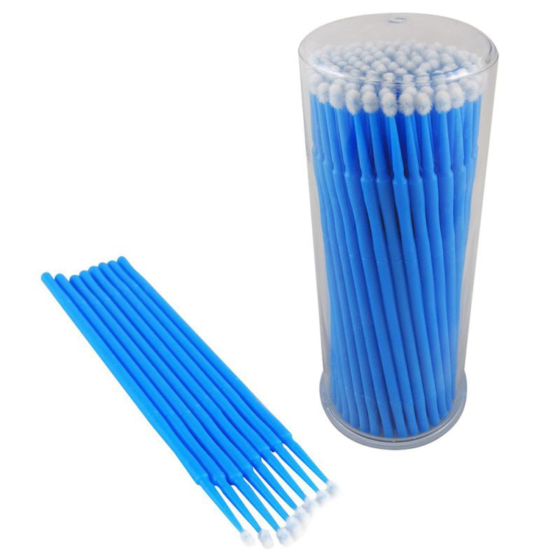 2.5 mm and 1.5 mm Available SUNSHINETEK 200 Pieces Touch Up Paint Brushes Cotton Swabs Disposable Micro Applicators for Automotive Paint Chip Repair 