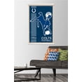 thumbnail image 5 of NFL Indianapolis Colts - Retro Logo 14 Wall Poster with Magnetic Frame, 22.375" x 34", 5 of 6
