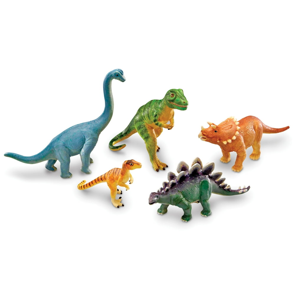 Learning Resources Plastic Dinosaurs, Dinosaur Toys, Ages 3+, LER0786