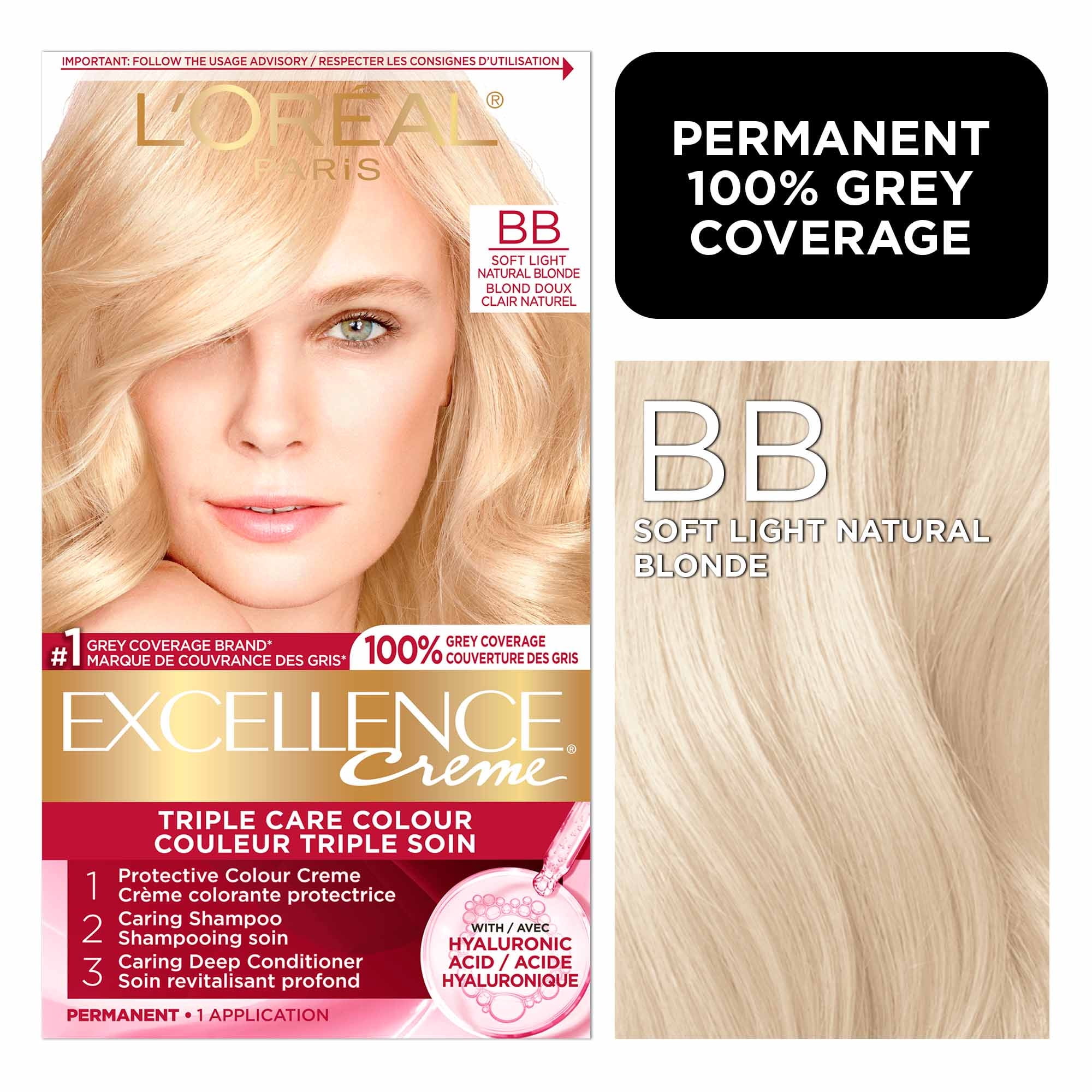 L'Oréal Paris Excellence Crème Triple Care Hair Dye, Permanent