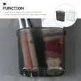 thumbnail image 2 of 2Pcs Wall Mount Toothbrush Holders Electric Toothbrush Holders Razor Toothpaste Comb Organizer, 2 of 9