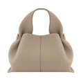 thumbnail image 1 of Bolso de mano tipo bandolera de piel de vaca auténtica para mujer de Polene, tipo lonchera, con forma de bola de masa, para el día de San Valentín, 1 of 6