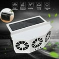 thumbnail image 3 of FNNMNNR Portable Car Quiet Air Conditioner Solar Cooling Fan Auto Truck Vehicle Cooler Energy Saving New, 3 of 8