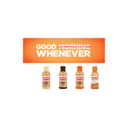 Dunkin Donuts Iced Coffee Variety Pack, 12 Bottles, Mocha, Original, French Vanilla and Caramel