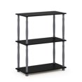 thumbnail image 1 of Estantería Furinno Turn-N-Tube de 3 niveles, negro/gris, 1 of 6