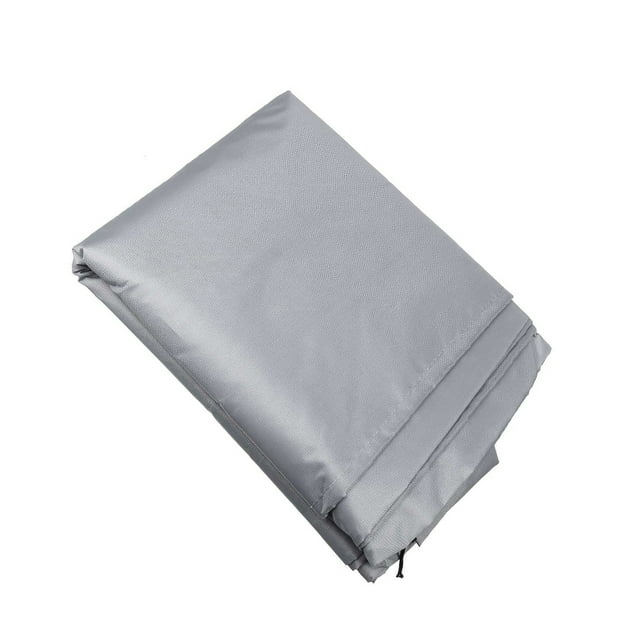 relayinert Housse Antipoussière Protection Imperméable Haut de Gamme pour Bateau Housse Imperméable en Polyester Housse de Bateau Imperméable et Antipoussière Argent 270*94*46cm 1Ensemble