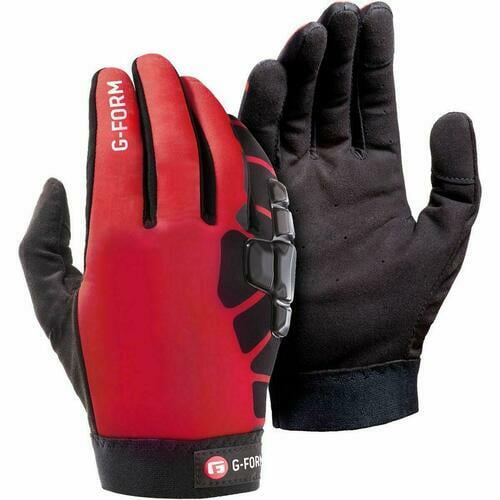 G-Form Bolle Cold Weather Cycle Gloves - Large, Red