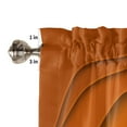 thumbnail image 6 of Orange Grey Gradient Abstract Curtain Home Decoration Living Room Short Curtains Window Treatments For Kitchen Bedroom, 6 of 6