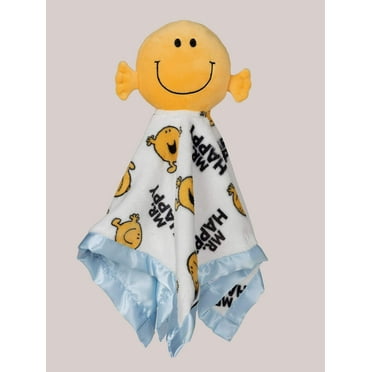 JuJuBe x Studio Oh! Plush Character Security Blanket - Mr. Happy