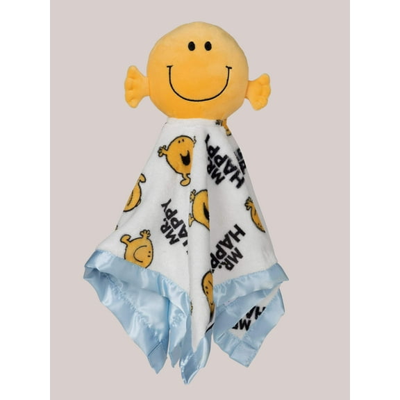 JuJuBe x Studio Oh! Plush Character Security Blanket - Mr. Happy