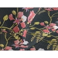 thumbnail image 3 of Ambesonne Spring Quilted Coverlet 3 Pcs, Branches Leaves Watercolor, King Size, Pale Fuchsia Khaki and Pink, 3 of 4
