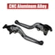 thumbnail image 5 of Par de palancas de embrague de freno de motocicleta plegables ajustables para Honda CB1300SF 2005-2013 tono titanio negro, 5 of 7