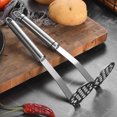 thumbnail image 2 of 2Pcs Manual Potato Crusher Potato Ricer Masher Stainless Steel Manual Potato Crusher Kitchen Gadget, 2 of 8