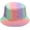 3, variant on CoCopeaunts Women Bucket Hat Rainbow Candy Colors Men Fisherman Hat Outdoor Sports Travel Beach Two Side Wear Female Basin Caps