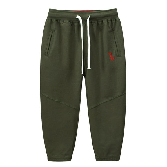 Splozh Boys Sweatpants Baby and Toddler Boys Pull-On Fleece Sweatpants Toddlers Active Jogger Pants Basic Track Pants for Baby ,12-18 Months