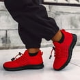 thumbnail image 2 of Kogui Tennis Chaussures pour Enfants Chaussures pour Enfant Espadrilles pour Grands Garçons, Chaussures Confortables Taille 3 (Rouge, Grands Enfants 3), 2 of 9