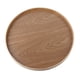 thumbnail image 4 of Bandeja redonda de madera maciza para servir té, café, aperitivos, comidas, bandejas de restaurante, de madera, 4 of 14