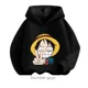 thumbnail image 3 of Ropa de anime para niños, sudadera de una pieza para niños, ropa de primavera y otoño para niñas, sudadera de dibujos animados de Luffy Zoro, traje con capucha para adolescentes, camisetas de Sonic, 3 of 5