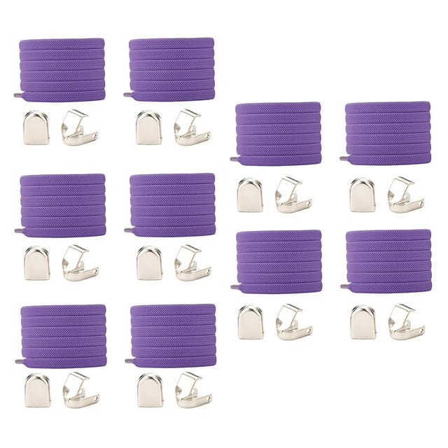 Milaget Laces for Adults , Elastic Shoe Laces for Kids Replacement Trainers, Universal