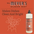 thumbnail image 3 of Mrs. Meyer's Clean Day Liquid Dish Soap, Radish Scent, 16 Fl Oz Bottle, 3 of 5