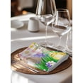 thumbnail image 6 of Easter Bunny Cloth Napkins Set of 6 Reusable Dinner Napkins, Spring Easter Eggs Floral Pink Plaid Cocktail Napkin Washable Table Napkins for Wedding/Holiday Party/Baby Shower 20"x20", 6 of 7